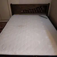 تخت دو نفره ام دی اف به همراه خوشخواب