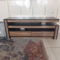میز تلویزیون ام دی اف متحرک در حد نو mdf