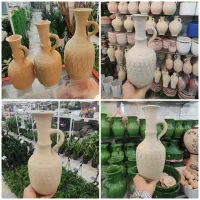 کوزه عربی در سه سایز سانسوریا دیفن پتوس شفلرا خاک