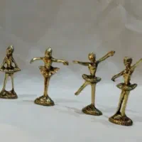 آدمک دکوری برنزی