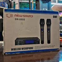 میکروفن بی سیم نیوساند دو دسته حرفه ای ev rcf