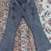 شلوار لی و کفش بچه گانه