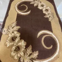 گلیم فرش قهوه آی