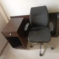 میز و صندلی اداری چوب اصل تاشو