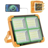 چراغ خورشیدی 100 وات/ اضطراری/ پروژکتور خورشیدی