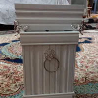 سطل آشغال و دستمال