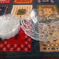 ظرف میوه خوری و ۶ بشقاب