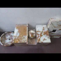 روشویی تمام سنگ مرمر ۴تیکه