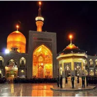 در جوار حرم مطهر رضوی باسفرهای منظم زیارتی