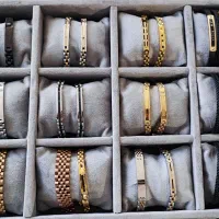 دستبند های چرم و استیل برند رولکس