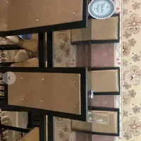 میز غذاخوری فلزی