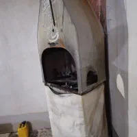 باربیکیو فلزی با فن