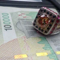 4عدد انگشتر نقره دستساز