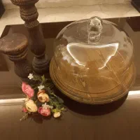 جاکیکی وشمعدان چوبی کار دست زیباوخاص