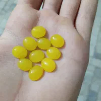 نگین جید زرد همش باهم ۱۷۰