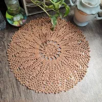 رومیزی قلاب بافی