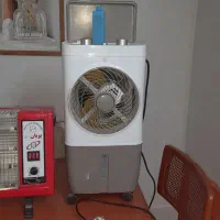 کولر کوچک آبی مصرف بسیار کم