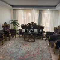 مبل سلطنتی ۹نفره با میزناهارخوری ۸ نفره