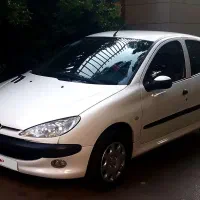 پژو ۲۰۶ تیپ ۲  سفید  کم کار  بسیار تمیز  مدل ۱۴۰۱