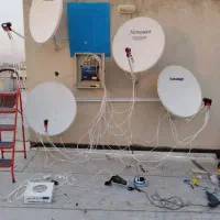 نصب انواع آنتن،تعمیر گیرنده (کل پرند)