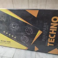 اجاق گاز رومیزی شیشه ای آکبند