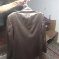 کت وشلوارقهوه ای براق سایزشلوار۳۸کت ۴۴