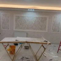 نصب کاغذ دیواری