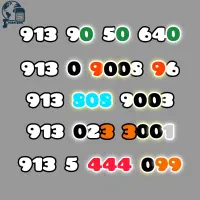 سیم کارت 913 پنج عدد شماره رند