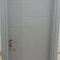 درب داخلی ام دی اف و چهارچوب پلی وود روکش pvc