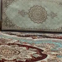 دوجفت پشتی فیروزه ای کم رنگ