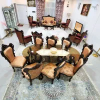 مبل وارداتی ترک چوب گردو اصلی منبتکاری نونو جهیزیه