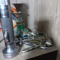 ماشین اصلاح وچراغ قوه