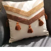 دوخت کاور کوسن دست دوز