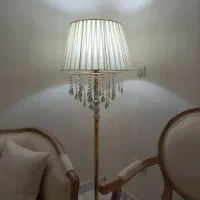 آباژور کنار سالنی ایستاده