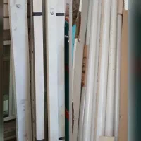 قاب مهتابی به همراه لامپ