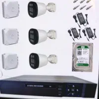 پک سه عددی دوربین مداربسته دید در شب رنگی