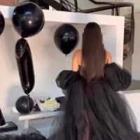 ماکسی عروسکی لباس مجلسی