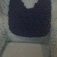 کیف گل بابونه رافیا