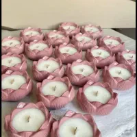 ظرف آلاله یا نیلوفر اکسسوری و همه کاره و شات شمع