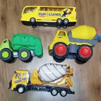 میکسر بزرگ، لدر بزرگ و ماشین حمل زباله بزرگ