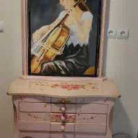 میز آینه و میز چراغ خواب