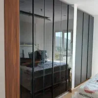 فروش ویژه درب‌های شیشه‌ای کابینت فریم‌لس