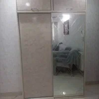 کمد۲در ریلی آینه دار به ابعاد طول ۲۳۰ عرض ۱۳۵