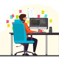 برنامه نویس. توسعه دهنده وب و اپلیکیشن. حسابداری