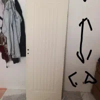 دو عدد درب سرویس  چوبی نو. به قیمت مناسب