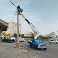 جایگزین داربست بالابر لجور نفربر جرثقیل سبد نیسان