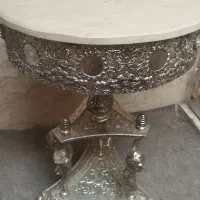 میز آیینه و شمعدون