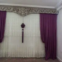 پرده پذیرایی و2 عدد پرده اتاق  و پرده آشپزخانه