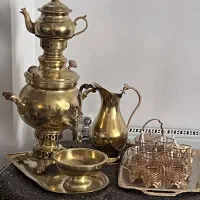 سماور طلایی