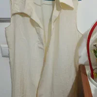 شومیز بدون آستین جلو باز